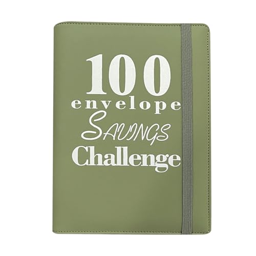 Savings Challenge Binder With 100 Envelopes - Budgeting Organizer Book For Cash, Money Envelope System, Expense Tracker, Financial Planner, Goal-Oriented Savings Journal For Personal Finance Managemen von WildHarmony