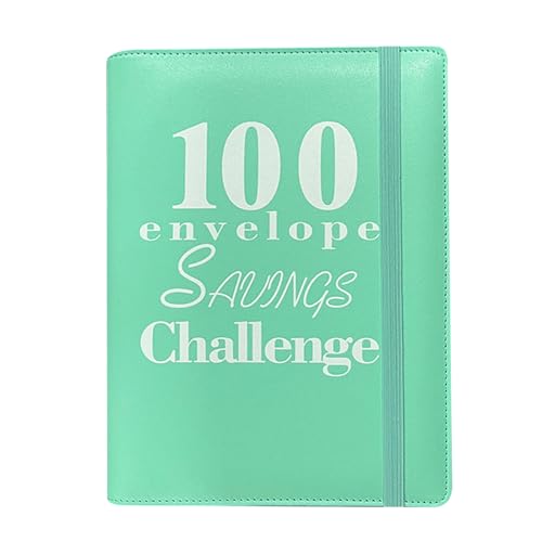 Savings Challenge Binder With 100 Envelopes - Budgeting Organizer Book For Cash, Money Envelope System, Expense Tracker, Financial Planner, Goal-Oriented Savings Journal For Personal Finance Managemen von WildHarmony