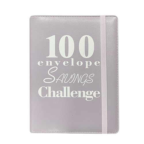 Savings Challenge Binder With 100 Envelopes - Budgeting Organizer Book For Cash, Money Envelope System, Expense Tracker, Financial Planner, Goal-Oriented Savings Journal For Personal Finance Managemen von WildHarmony