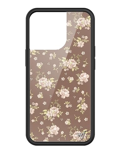 Wildflower Hüllen - Braun Floral iPhone 13 Pro Hülle von Wildflower Cases
