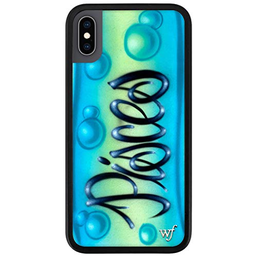 Wildflower Limited Edition Schutzhüllen kompatibel mit iPhone X und XS, Zodiac Collection (Fische) von Wildflower Cases