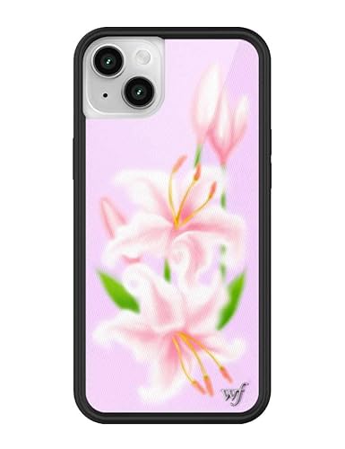 Wildflower Schutzhüllen – kompatibel mit Apple iPhone 13/14, schützender schwarzer Stoßfänger, 122 cm Falltest-zertifiziert, Kleinunternehmen in Frauenbesitz, Sweet Lily – Blumenmuster, Rosa, Grün Wildflower Schutzhüllen – kompatibel mit Apple iPhone 13/14, schützender schwarzer Stoßfänger, 122 cm Falltest-zertifiziert, Kleinunternehmen in Frauenbesitz, Sweet Lily – Blumenmuster, Rosa, Grün von Wildflower