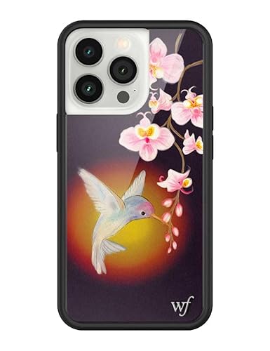 Wildflower Schutzhüllen – kompatibel mit Apple iPhone 13 Pro, schützender schwarzer Stoßfänger, 122 cm Falltest-zertifiziert, für kleine Unternehmen in Frauenbesitz, Kolibri – Vogel, Natur, Rosa Wildflower Schutzhüllen – kompatibel mit Apple iPhone 13 Pro, schützender schwarzer Stoßfänger, 122 cm Falltest-zertifiziert, für kleine Unternehmen in Frauenbesitz, Kolibri – Vogel, Natur, Rosa von Wildflower