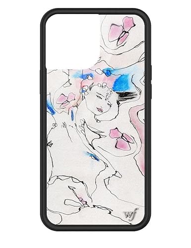 Wildflower Schutzhüllen – kompatibel mit Apple iPhone 13 Pro Max, schützender schwarzer Stoßfänger, 122 cm Falltest-zertifiziert, für kleine Unternehmen in Frauenbesitz, Natalie Krim – Pferdemädchen, von Wildflower