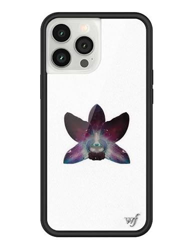 Wildflower Schutzhüllen – kompatibel mit Apple iPhone 13 Pro Max, schützender schwarzer Stoßfänger, 122 cm Falltest-zertifiziert, für kleine Unternehmen in Frauenbesitz, weiße Orchidee, violette Blume Wildflower Schutzhüllen – kompatibel mit Apple iPhone 13 Pro Max, schützender schwarzer Stoßfänger, 122 cm Falltest-zertifiziert, für kleine Unternehmen in Frauenbesitz, weiße Orchidee, violette Blume von Wildflower