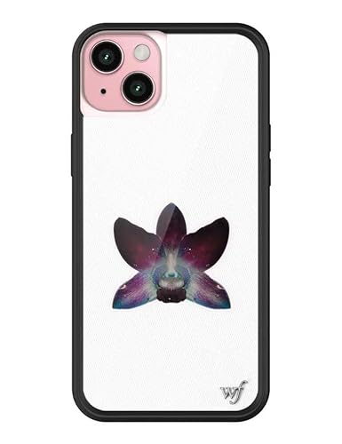 Wildflower Schutzhüllen – kompatibel mit Apple iPhone 15 Plus, schützender schwarzer Stoßfänger, 122 cm Falltest-zertifiziert, für kleine Unternehmen in Frauenbesitz, weiße Orchidee, violette Blume Wildflower Schutzhüllen – kompatibel mit Apple iPhone 15 Plus, schützender schwarzer Stoßfänger, 122 cm Falltest-zertifiziert, für kleine Unternehmen in Frauenbesitz, weiße Orchidee, violette Blume von Wildflower