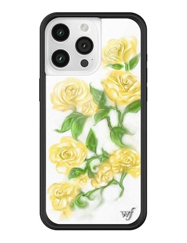 Wildflower Schutzhüllen – kompatibel mit Apple iPhone 15 Pro Max, schützender schwarzer Stoßfänger, 122 cm Falltest-zertifiziert, für kleine Unternehmen in Frauenbesitz, gelbe Rosen – florales Wildflower Schutzhüllen – kompatibel mit Apple iPhone 15 Pro Max, schützender schwarzer Stoßfänger, 122 cm Falltest-zertifiziert, für kleine Unternehmen in Frauenbesitz, gelbe Rosen – florales von Wildflower