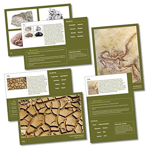 wildgoose Bildung SC1135 Rocks, Boden und Fossilien Foto (20 Stück) von Wildgoose Education