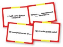 wildgoose Bildung SP3019 Spanisch Gespräch Karte (16 Stück) von Wildgoose Education