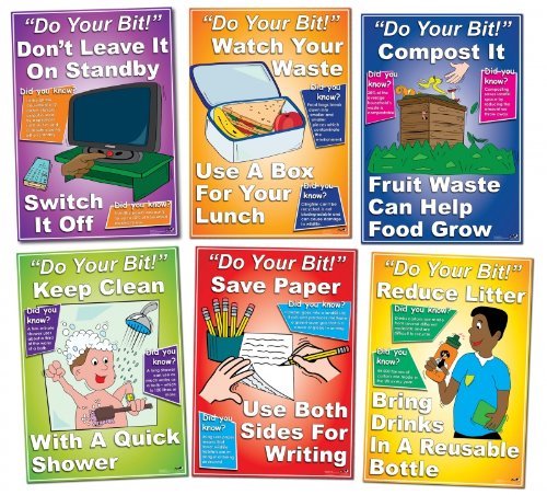 wildgoose Bildung wg4380 tun, grün: Ein bisschen mehr Poster Set von Wildgoose Education