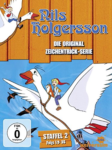Nils Holgersson - Die Original Zeichentrick-Serie, Staffel 2 (Folge 19-35) [3 DVDs] von Wildschuetz