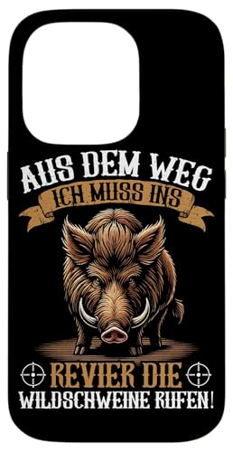 Aus Dem Weg Ich Muss Ins Revier Die Wildschweine Rufen Jäger Hülle für iPhone 14 Pro Aus Dem Weg Ich Muss Ins Revier Die Wildschweine Rufen Jäger Hülle für iPhone 14 Pro von Wildschwein Schwarzwildjäger Wildschweinjagd
