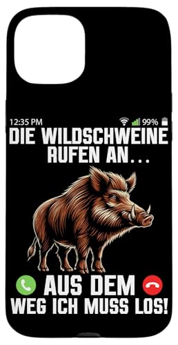 Die Wildschweine Rufen An Aus Dem Weg Ich Muss Los Jäger Hülle für iPhone 15 Plus Die Wildschweine Rufen An Aus Dem Weg Ich Muss Los Jäger Hülle für iPhone 15 Plus von Wildschwein Schwarzwildjäger Wildschweinjagd