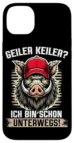 Geiler Keiler Ich Bin Schon Unterwegs Wildschweinjäger Jagd Hülle für iPhone 14 Plus Geiler Keiler Ich Bin Schon Unterwegs Wildschweinjäger Jagd Hülle für iPhone 14 Plus von Wildschwein Schwarzwildjäger Wildschweinjagd
