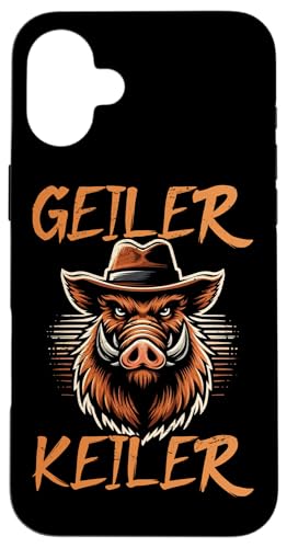 Geiler Keiler Wildschwein Jäger Jagd Wald Wildschweinjäger Hülle für iPhone 16 Plus Geiler Keiler Wildschwein Jäger Jagd Wald Wildschweinjäger Hülle für iPhone 16 Plus von Wildschwein Schwarzwildjäger Wildschweinjagd