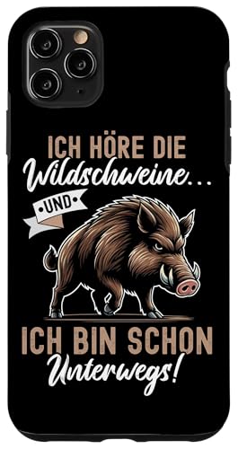 Ich Höre Die Wildschweine Und Ich Bin Schon Unterwegs Jagd Hülle für iPhone 11 Pro Max Ich Höre Die Wildschweine Und Ich Bin Schon Unterwegs Jagd Hülle für iPhone 11 Pro Max von Wildschwein Schwarzwildjäger Wildschweinjagd