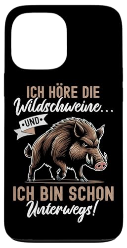 Ich Höre Die Wildschweine Und Ich Bin Schon Unterwegs Jagd Hülle für iPhone 13 Pro Max Ich Höre Die Wildschweine Und Ich Bin Schon Unterwegs Jagd Hülle für iPhone 13 Pro Max von Wildschwein Schwarzwildjäger Wildschweinjagd