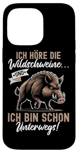 Ich Höre Die Wildschweine Und Ich Bin Schon Unterwegs Jagd Hülle für iPhone 14 Pro Max Ich Höre Die Wildschweine Und Ich Bin Schon Unterwegs Jagd Hülle für iPhone 14 Pro Max von Wildschwein Schwarzwildjäger Wildschweinjagd