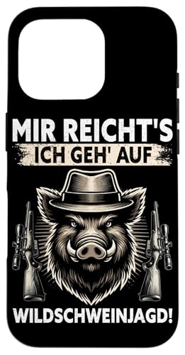 Mir Reicht's Ich Geh Auf Wildschweinjagd Wildschwein Jäger Hülle für iPhone 16 Pro Mir Reicht's Ich Geh Auf Wildschweinjagd Wildschwein Jäger Hülle für iPhone 16 Pro von Wildschwein Schwarzwildjäger Wildschweinjagd
