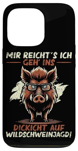 Mir Reicht's Ich Geh Ins Dickicht Auf Wildschweinjagd Wald Hülle für iPhone 13 Pro Mir Reicht's Ich Geh Ins Dickicht Auf Wildschweinjagd Wald Hülle für iPhone 13 Pro von Wildschwein Schwarzwildjäger Wildschweinjagd