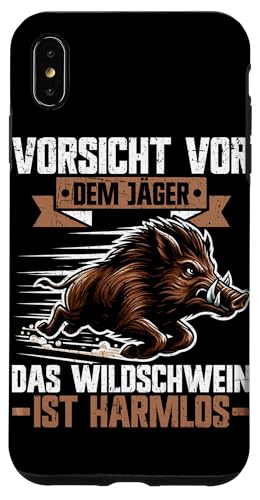 Vorsicht Vor Dem Jäger Das Wildschwein Ist Harmlos Jäger Hülle für iPhone XS Max Vorsicht Vor Dem Jäger Das Wildschwein Ist Harmlos Jäger Hülle für iPhone XS Max von Wildschwein Schwarzwildjäger Wildschweinjagd
