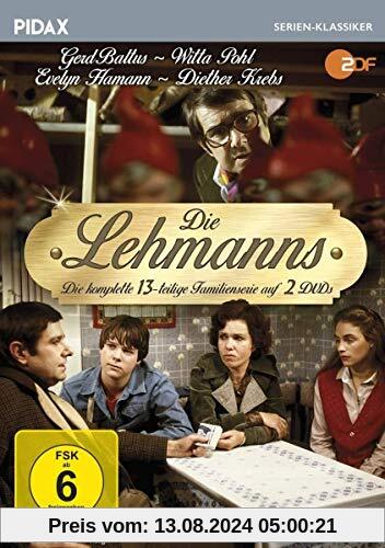 Die Lehmanns / Die komplette 13-teilige Familienserie (Pidax Serien-Klassiker) [3 DVDs] von Wilfried Dotzel