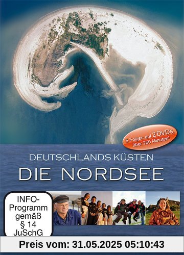 Deutschlands Küsten - Die Nordsee [2 DVDs] von Wilfried Hauke