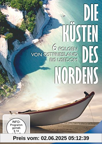 Die Küsten des Nordens - Von Ostfriesland bis Usedom (6 Folgen) [2 DVDs] von Wilfried Hauke