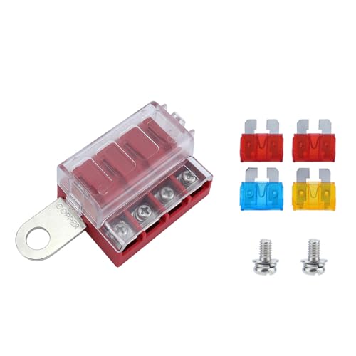 32 V Sicherungen Block 4 Schaltungen Mit Feuchten Nachweisabdeckungen 4 Schaltkreis Sicherungstafel Für Eine Stabile Stromverteilung In Fahrzeugen 32 V Sicherungen Block 4 Schaltungen Mit Feuchten Nachweisabdeckungen 4 Schaltkreis Sicherungstafel Für Eine Stabile Stromverteilung In Fahrzeugen von Wilgure