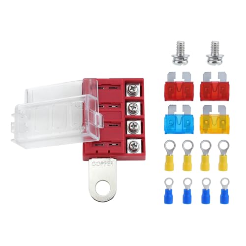 32 V Sicherungen Block 4 Schaltungen Mit Feuchten Nachweisabdeckungen 4 Schaltkreis Sicherungstafel Für Eine Stabile Stromverteilung In Fahrzeugen 32 V Sicherungen Block 4 Schaltungen Mit Feuchten Nachweisabdeckungen 4 Schaltkreis Sicherungstafel Für Eine Stabile Stromverteilung In Fahrzeugen von Wilgure