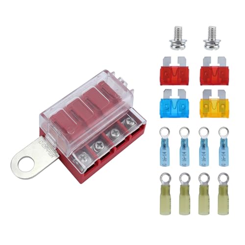 32 V Sicherungen Block 4 Schaltungen Mit Feuchten Nachweisabdeckungen 4 Schaltkreis Sicherungstafel Für Eine Stabile Stromverteilung In Fahrzeugen 32 V Sicherungen Block 4 Schaltungen Mit Feuchten Nachweisabdeckungen 4 Schaltkreis Sicherungstafel Für Eine Stabile Stromverteilung In Fahrzeugen von Wilgure