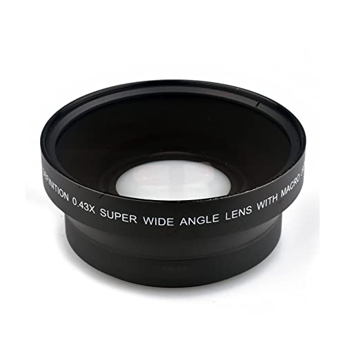 67 mm 0,43 x Super-Weitwinkel-Fischaugenobjektiv mit Makro-Portion und Front- und Rückdeckel für digitale SLR-DSLR-Kameras, 0,43-faches Super-Weitwinkel-Konvertierungsobjektiv mit Makro-Nahlaufnahmen 67 mm 0,43 x Super-Weitwinkel-Fischaugenobjektiv mit Makro-Portion und Front- und Rückdeckel für digitale SLR-DSLR-Kameras, 0,43-faches Super-Weitwinkel-Konvertierungsobjektiv mit Makro-Nahlaufnahmen von Wilgure