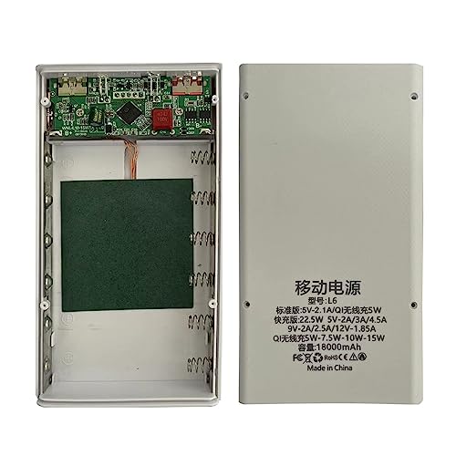 6x18650 Power Bank Shells Außenhülle Mobile Power Case DIY Schalen Aufbewahrungsbox Wireless Charging/Schnellladung Version Batteriehalter Schalen 6x18650 Power Bank Shells Außenhülle Mobile Power Case DIY Schalen Aufbewahrungsbox Wireless Charging/Schnellladung Version Batteriehalter Schalen von Wilgure