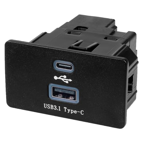 Für Edge F-450 HC3Z-19A387-D Doppel-USB-Schnittstellenmodul, verbindet mehrere Geräte gleichzeitig, schnelles Laden, USB-Schnittstelle, Media-Hub-Modul, schnelles Aufladen, bequem von Wilgure