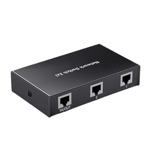 Wilgure 2 Port Networking Switching Selector Networking Switcher Splitter 2 In 1 Out Oder 1 In 2 Out Networking Switching Extender Wilgure 2 Port Networking Switching Selector Networking Switcher Splitter 2 In 1 Out Oder 1 In 2 Out Networking Switching Extender von Wilgure