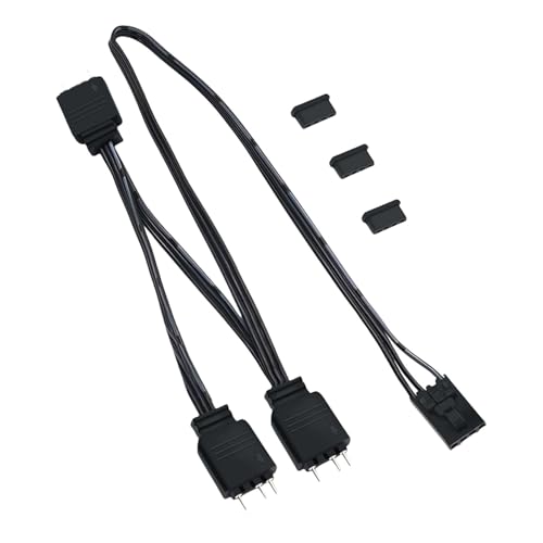 Wilgure ARGB Adapterkabel 4Pin Bis 3Pin Verbessert Die Leuchtungseffekte 4Pin Auf 5V 3Pin Geräte Splitter Für HDLL120 von Wilgure