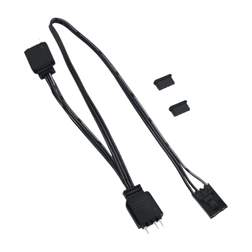 Wilgure ARGB Adapterkabel 4Pin Bis 3Pin Verbessert Die Leuchtungseffekte 4Pin Auf 5V 3Pin Geräte Splitter Für HDLL120 von Wilgure