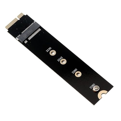Wilgure M.2 SSD Adapter Stecker M.2 NGFF SSD Konverter Adapter Raiser Karte Für 2012 Air A1465 A1466 von Wilgure