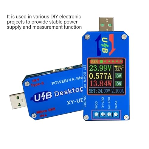 Wilgure Präziser USB Spannungsstromregler Mit Frequenzmessung Von 5 V Bis 12 V Spannungsregler USB Amperemeter Wilgure Präziser USB Spannungsstromregler Mit Frequenzmessung Von 5 V Bis 12 V Spannungsregler USB Amperemeter von Wilgure