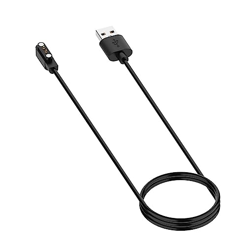 Wilgure USB-Ladeadapterkabel für Haylou-Solar LS05 Uhren-Batterie-Dock, USB-Ladekabel, 1 m, für Haylou-Solar LS05 Uhren-Batterie-Dock, Ladekabel, Akku-Dock für Armband Honor 3/4/5 von Wilgure