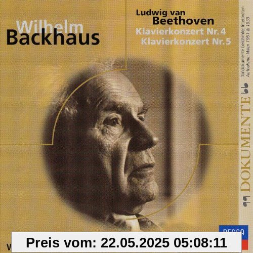 Klavierkonzerte 4,5 Klavierkonzerte 4,5 von Wilhelm Backhaus