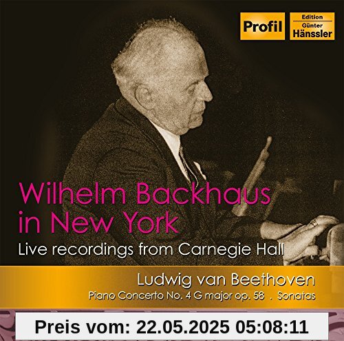 Wilhelm Backhaus in New York Wilhelm Backhaus in New York von Wilhelm Backhaus