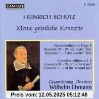 Kleine geistliche Konzerte SWV 302-305 Kleine geistliche Konzerte SWV 302-305 von Wilhelm Ehmann