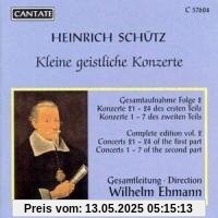 Kleine geistliche Konzerte SWV 302-305 von Wilhelm Ehmann
