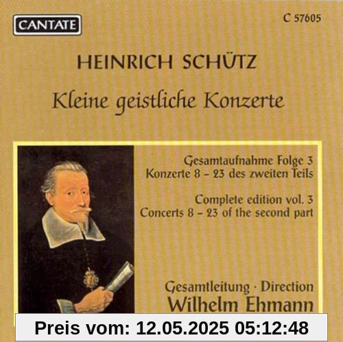 Kleine geistliche Konzerte SWV 313-328 von Wilhelm Ehmann