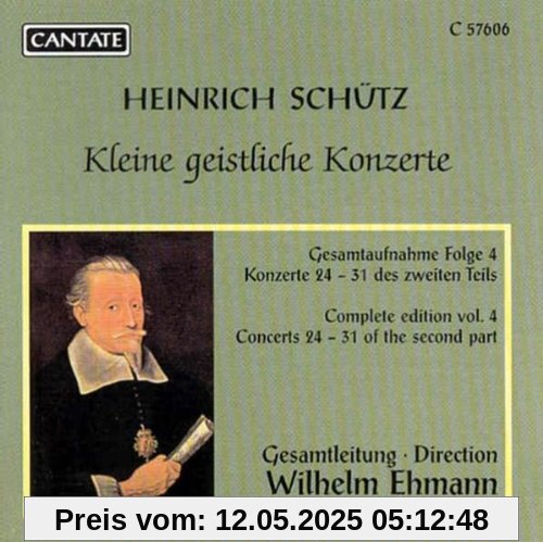 Kleine geistliche Konzerte SWV 329-337 Kleine geistliche Konzerte SWV 329-337 von Wilhelm Ehmann