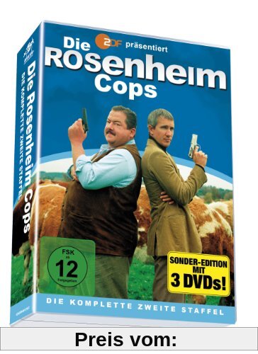 Die Rosenheim Cops - Die komplette 2. Staffel auf 3 DVDs [Special Edition] von Wilhelm Engelhardt