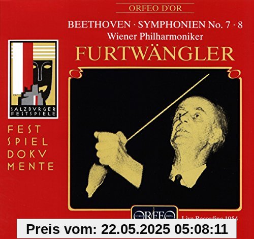 Sinfonien 7 a-Dur/8 F-Dur Sinfonien 7 a-Dur/8 F-Dur von Wilhelm Furtwängler
