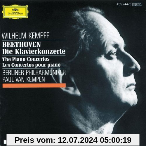 Klavierkonzerte 1-5 (Gesamtaufnahme) von Wilhelm Kempff