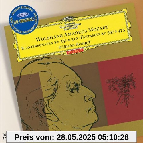 Klaviersonaten 8,11/Fantasien KV 397,475 Klaviersonaten 8,11/Fantasien KV 397,475 von Wilhelm Kempff